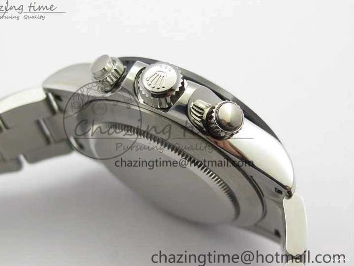 116500 Bracelet Noob Bezel Ceramic Edition Daytona A7750 White SS on 1:1 Dial Best 0520